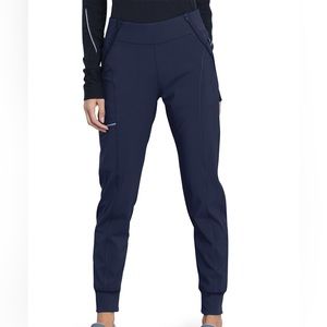 Cherokee Infinity Women's 5-Pocket STRETCH Tapered Jogger Cargo Scrub Pants